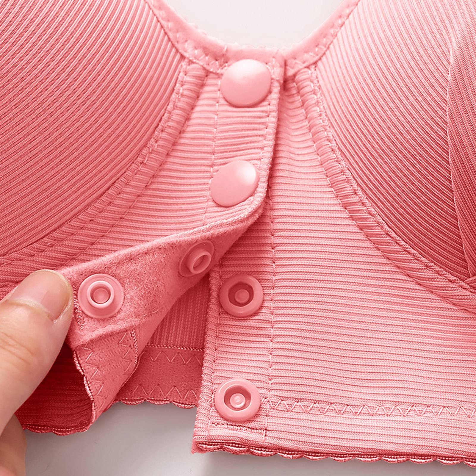 thumbnail image 4 of Sujetador informal ajustable y transpirable para mujer - Sin aros, costuras de encaje, copa BC, tallas S-XXXL, 4 of 5